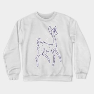 Fawn Lineart Crewneck Sweatshirt